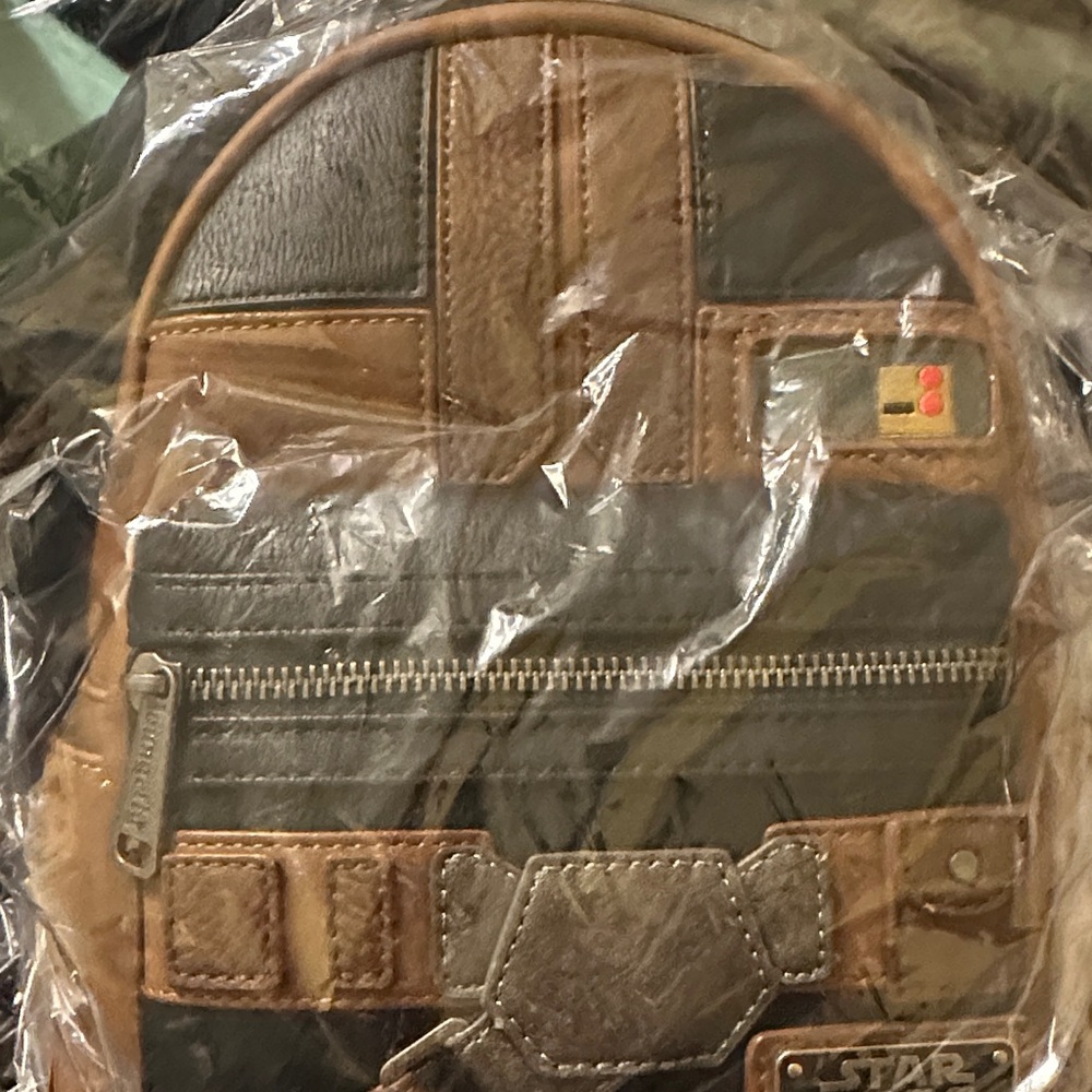 NWT Loungefly X Hans Solo Disney Star Wars Han Solo Backpack Limited Edition - Picture 2 of 4